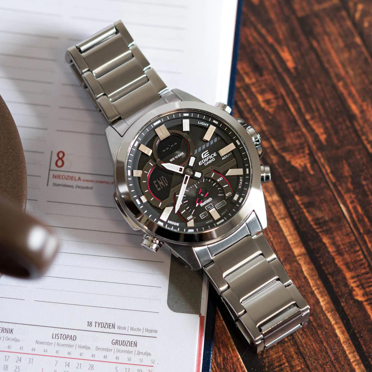 Casio ECB-30D-1AEF Meski zegarek