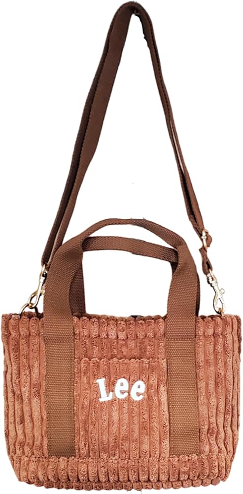 Amazon | 【 Lee/リー もこもこ 太コーデュロイ 2WAY ショルダーバッグ