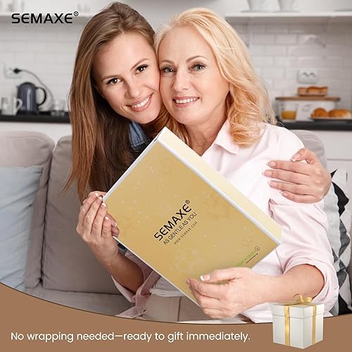 Vista 510 de SEMAXE - Juego de toallas de baño grises, 2 toallas de baño, 2 toallas de mano, 4 toallas faciales, toalla 100% algodón para baño, toalla suave