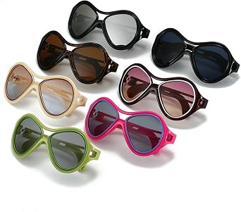 Y2k Punk Cat Eye Sunglasses Women Luxury Vintage Oval Sun Glasses For Ladies Retro Double Frame Eyewear Shades UV400