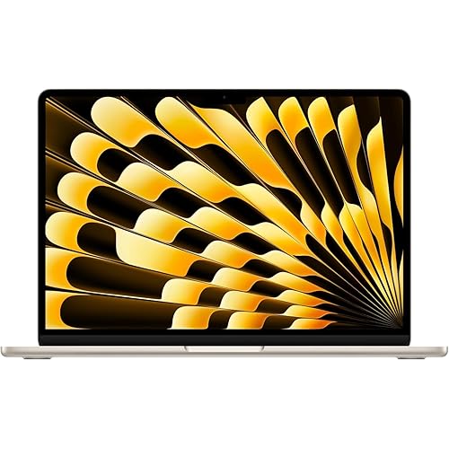 2024 Apple MacBook Air with Apple M3 chip (13.6-inch, 8GB RAM, 512GB SSD Storage) Starlight (Renewed Premium)