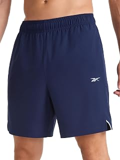 Reebok Men's Jumper Box Texture Woven 7” Short