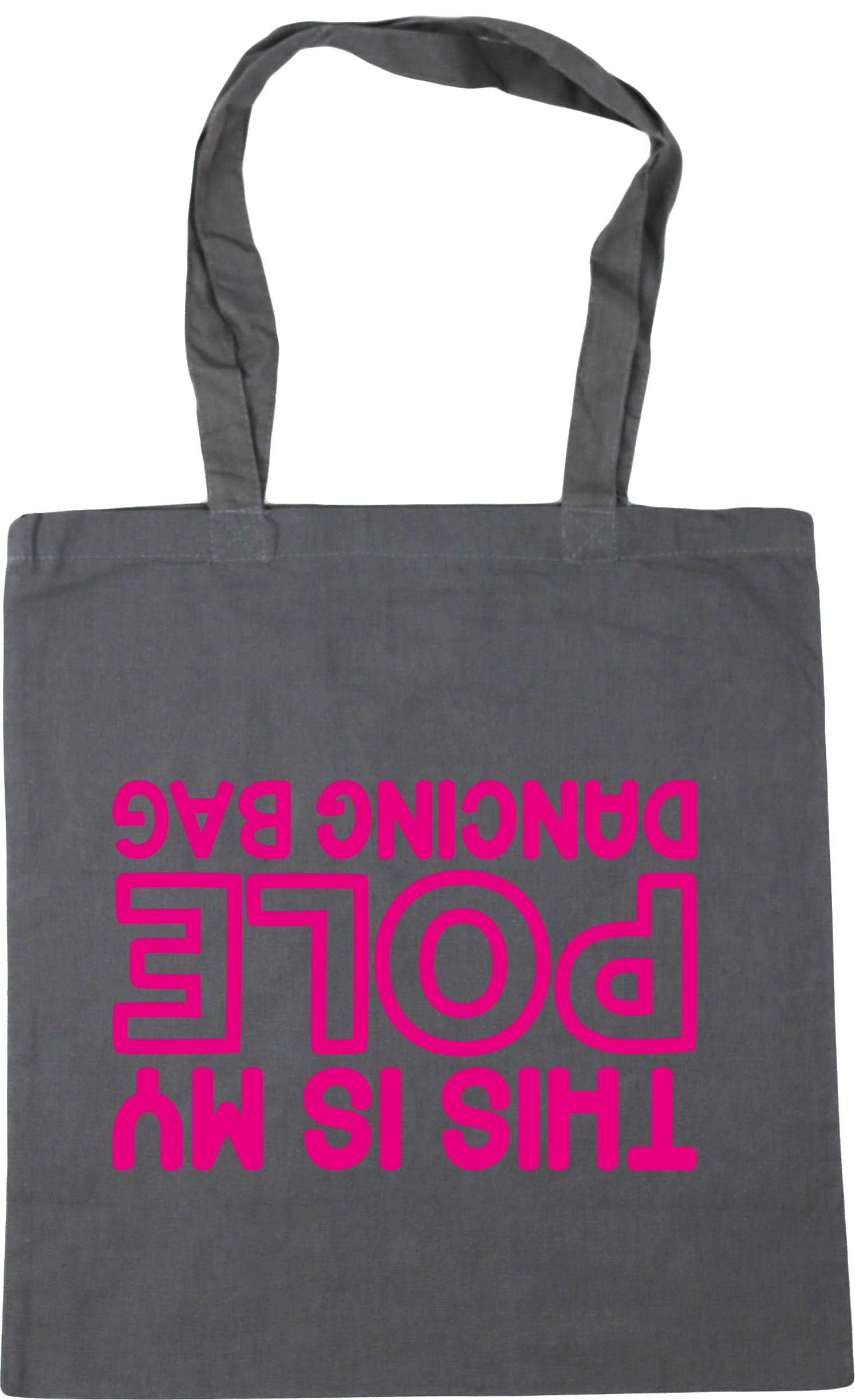 Hippowarehouse This is My Pole Dancing bag (Printed Upside Down) Tote Shopping Gym Beach Bag 42cm x38cm, 10 litres