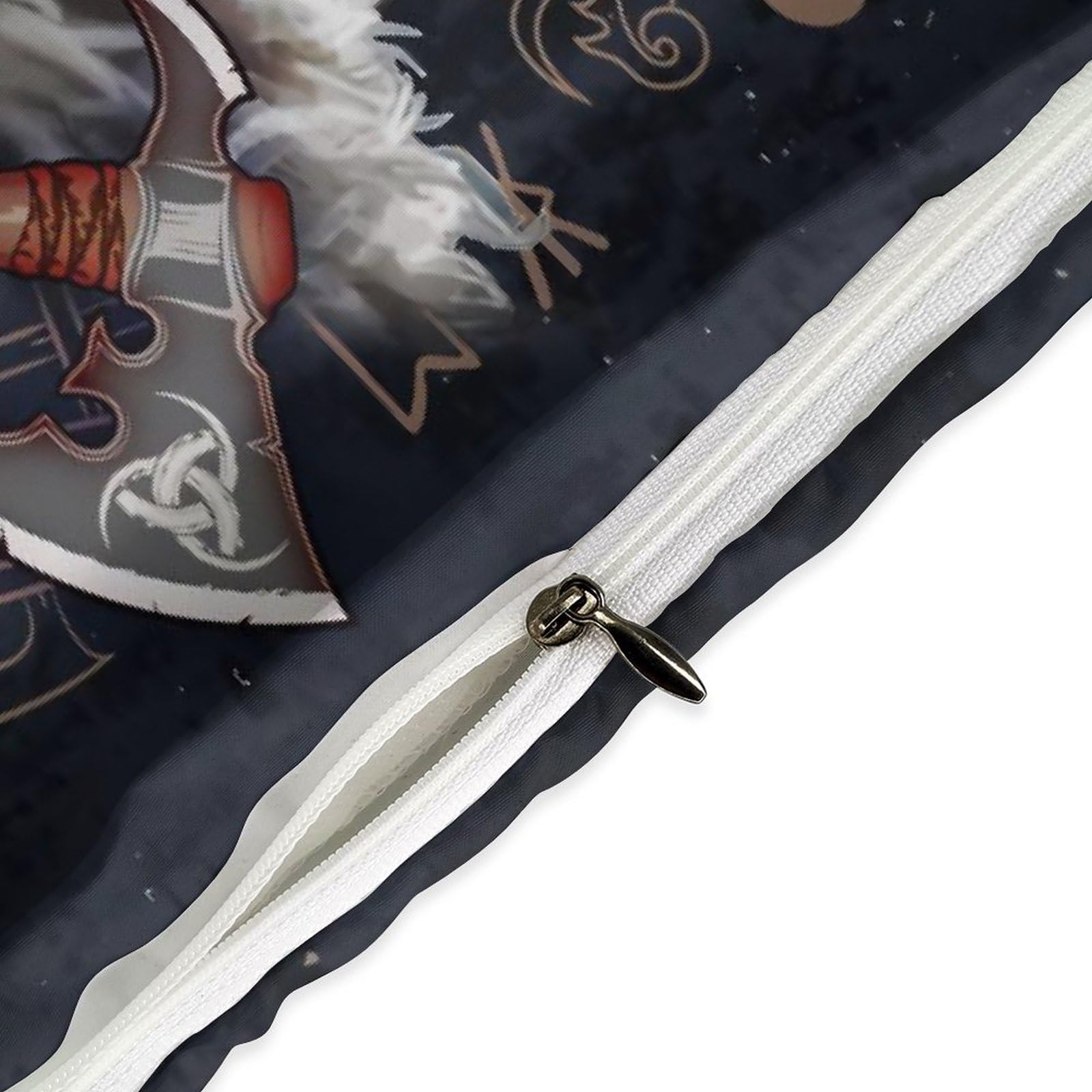 LDZDGD Viking Duvet Cover Queen, Norse Totem Symbols Pattern Quilt Cover, Farmhouse Rustic Bedding Comforter Sets (Color : Valkyrie, Size : 229 x 229CM)