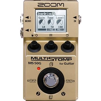 ギター ZOOM MULTI STOMP MS-50G MS-50G MultiStomp Guitar Pedal | ZOOM