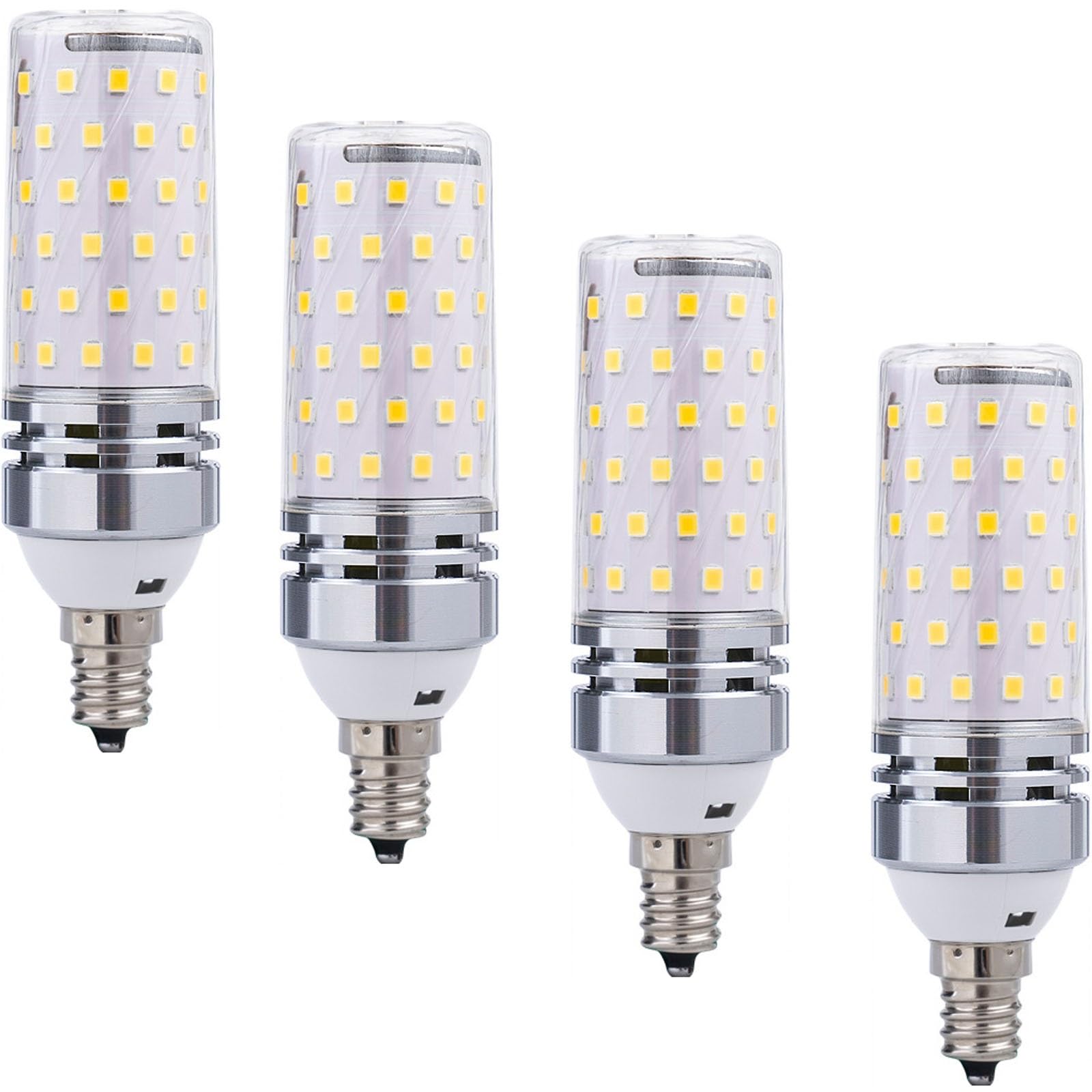 bombilla, Bombilla LED E12 de 12 W, 85 V-265 V, equivalente a una bombilla(Natural White,16W)