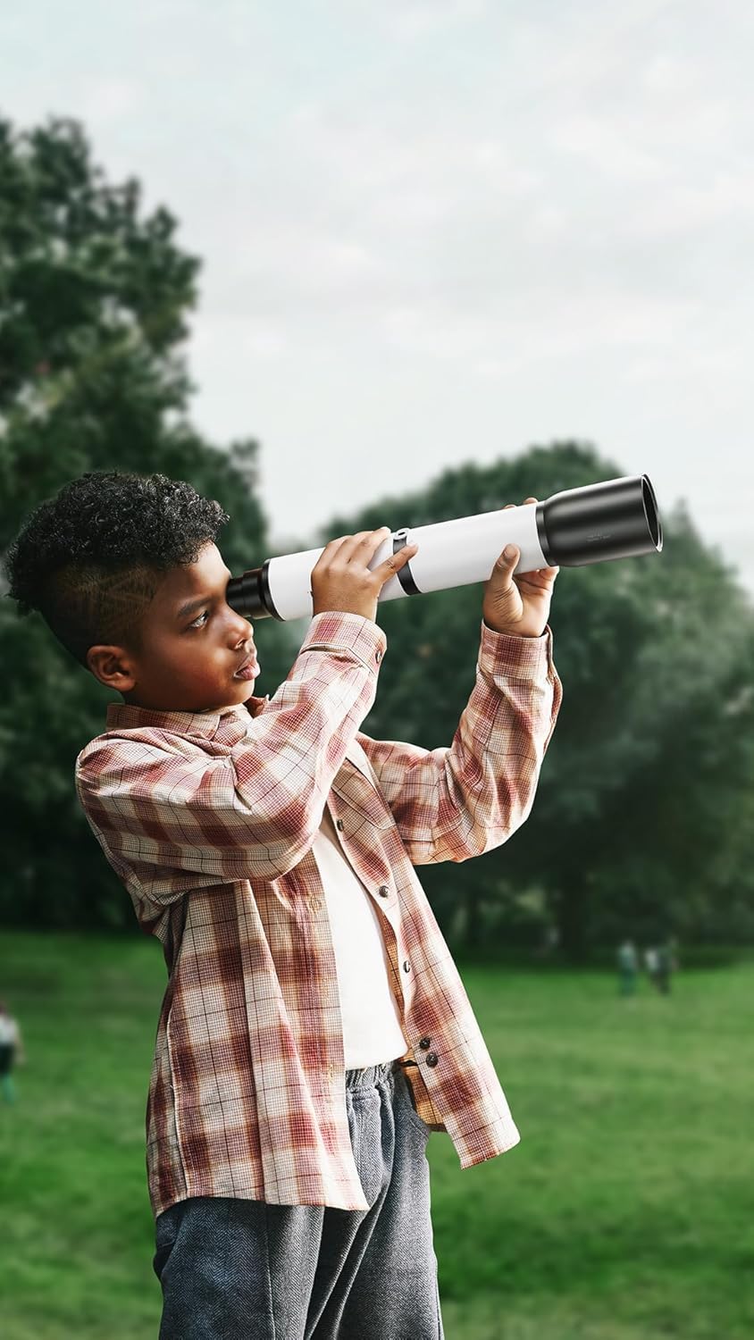 Microscopio Y Telescopio 2 En 1 | ScienceCan Para Niños 6-12 Años | Aumento 250x Y 20x
