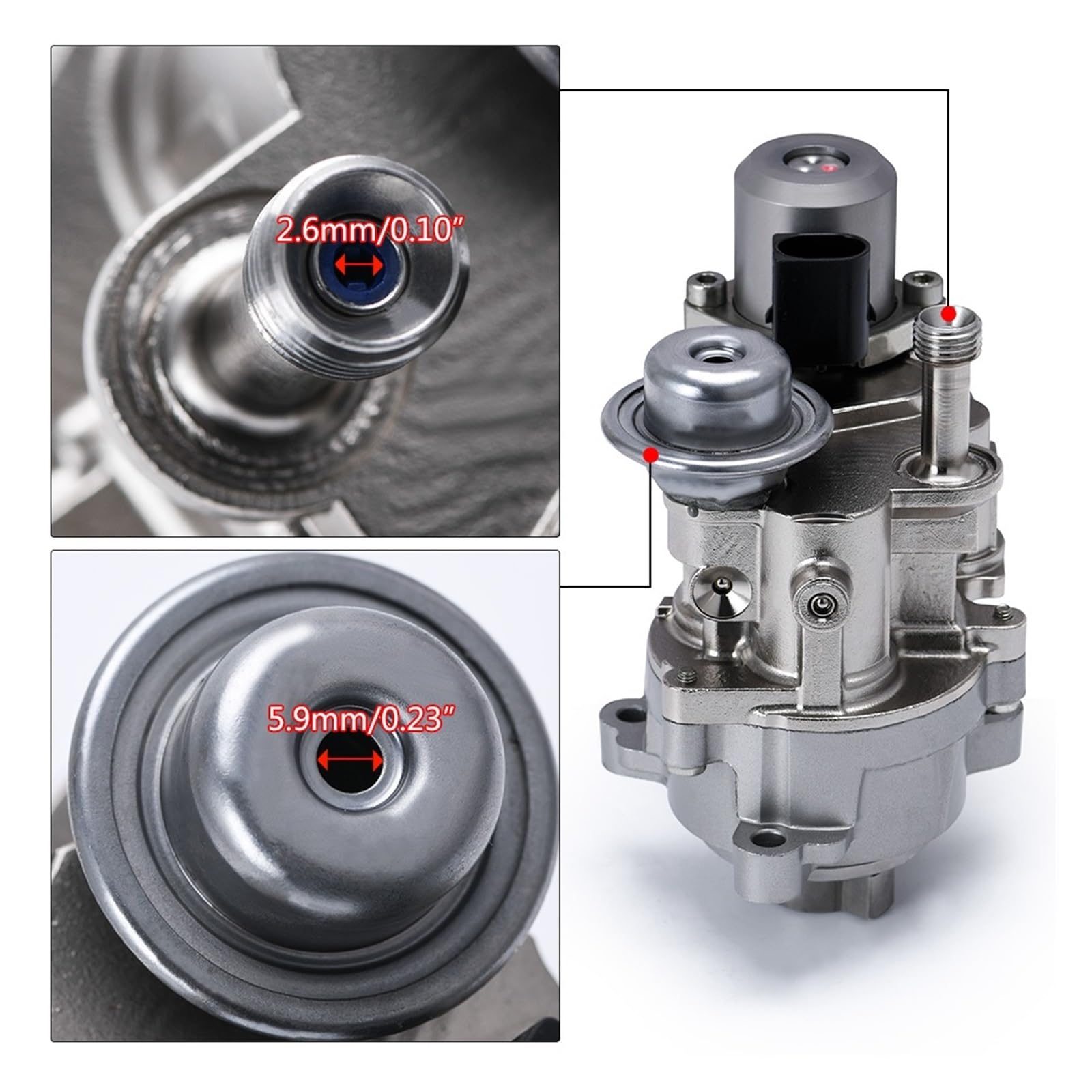 SINOCMP 13517616170 Hogedruk Brandstofpomp voor BMW N53/N54/N55 Motor