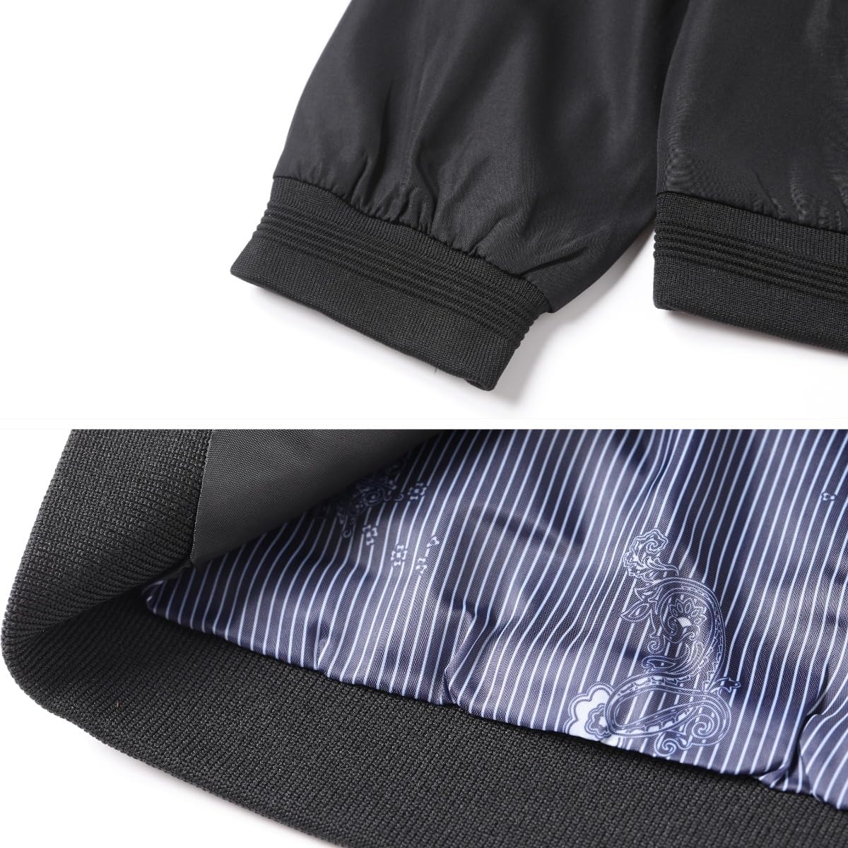 Lavnis Men's Flight Bomber Jacket Lightweight Softshell Coat Sportwear Zipper Windbreaker