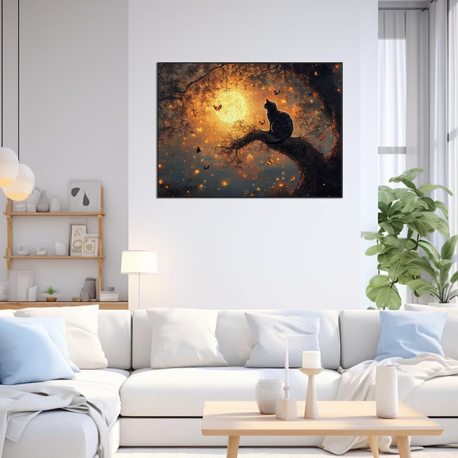 Puzzle dla dorosłych 2000 elementów trudne wyzwanie, księżyc, n-897