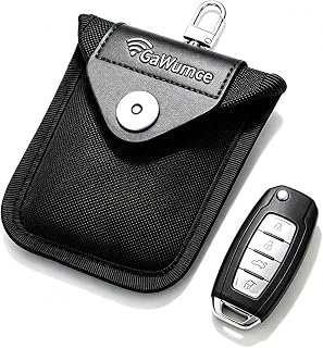 Faraday Bags for Car Key Fob,Car RFID Signal Blocking, (Black) | Keyless Entry Remote, Signal Blocking, Key Fob Security, RFID Protection, Portable Design