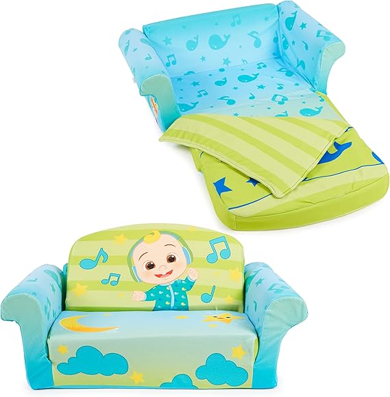 Marshmallow Furniture, 3in1 Slumber Sofa, Foam Toddler Nap