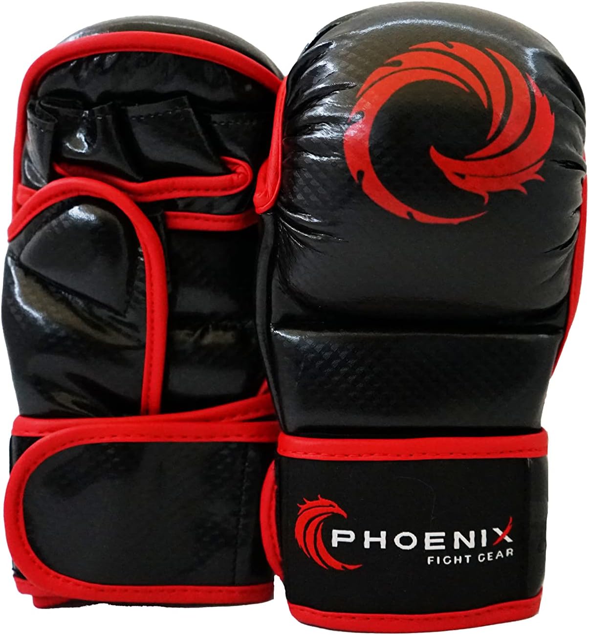 Kids Champion MMA Gloves, Gear for Boxing, Sparring, MMA, Mixed Martial Arts Sports, Taekwondo. Karate, Junior Training Glove, Kids Sizes X-Small, Small, Medium, Large, Gloves in Black and White