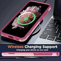 Vista 5 de Oneagle Funda para Samsung Galaxy S23+ Plus, Samsung S23+ Plus 5G con 1 protector de pantalla y protector de lente X, resistente a los golpes, funda