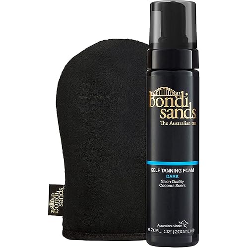 Bondi Sands Self Tanning Foam + Application Mitt | Includes Lightweight Sunless Foam + Reusable Mitt for a Flawless Finish