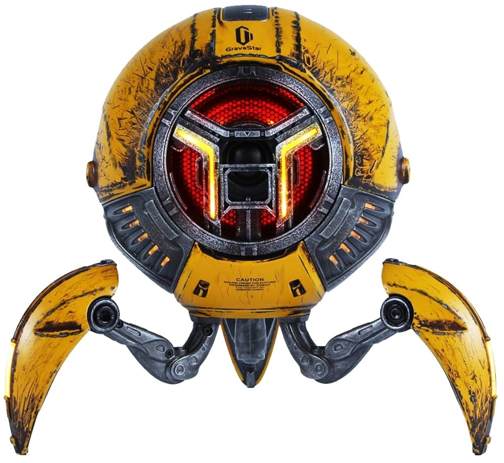 GravaStar głośnik Bluetooth Mars Pro Edition, żółty, matowy