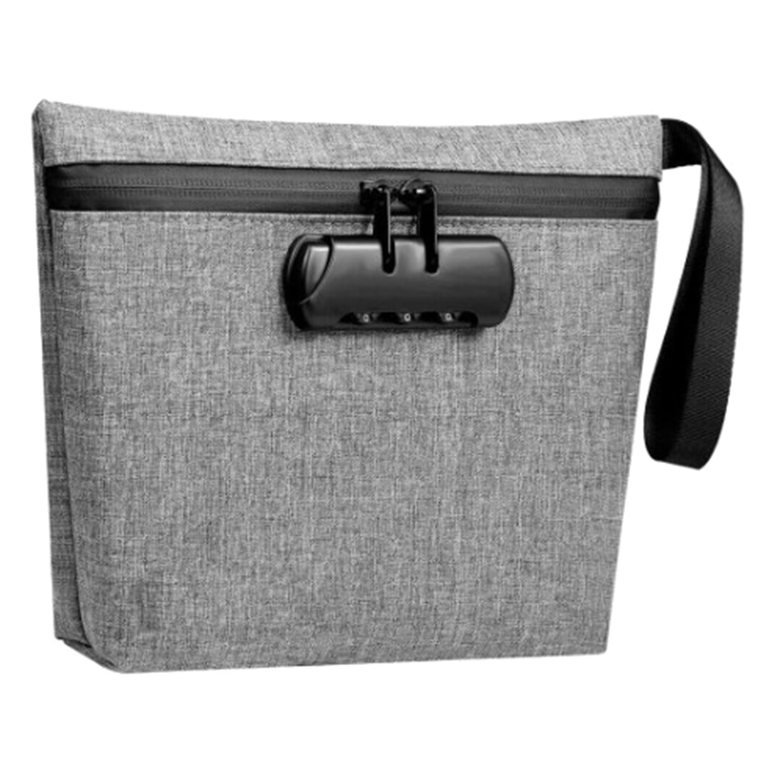 Msioytog Grey Against Impermeable Bag 3 Number Hook Security Planner For Gym Rudiments Travel Addons Records Waterproof Against Smell Bag