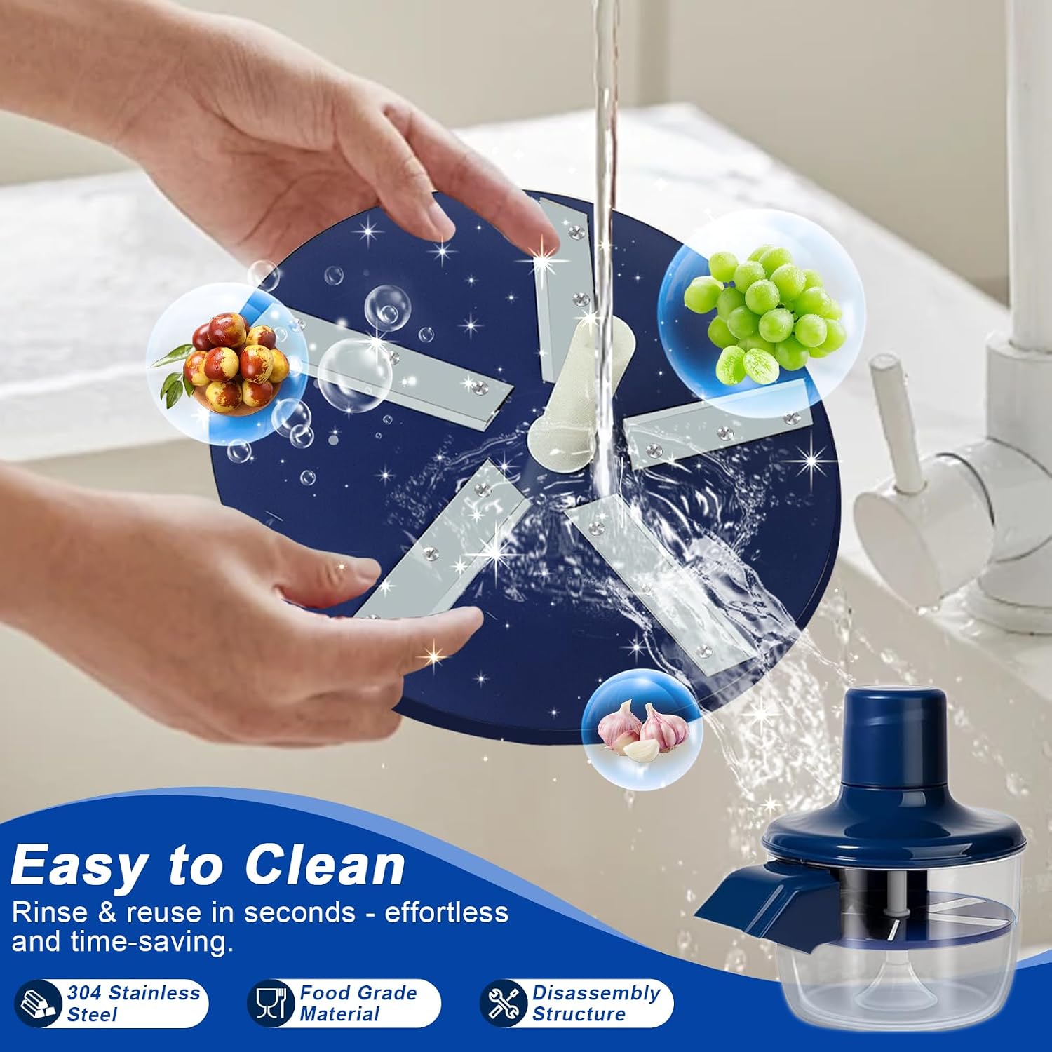 New Electric Garlic Peeler Machine, Electric Grape Peeling Machine, Automatic Peeler Skin Remover Tool for Garlic, Cherry Tomatoes, and Small Fruits