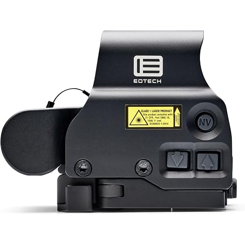 EOTECH - EXPS3 Holographic Weapon Sight, Night Vision Compatible (EXPS3-1) | 1 MOA Dot, Side Button, QD STS Mount, 20 Brightness Settings, Night Vision Compatible