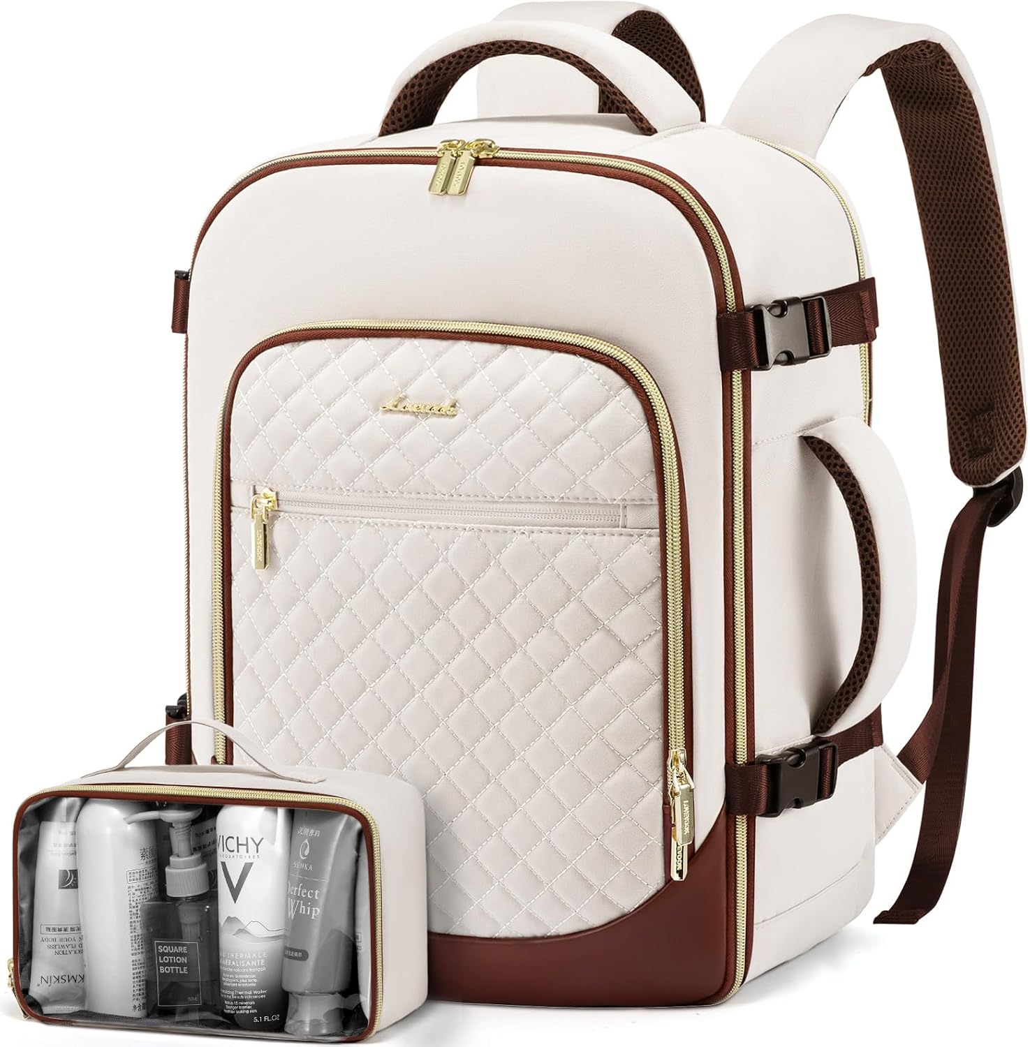 LOVEVOOK Travel Backpack for Women，TSA Personal Item