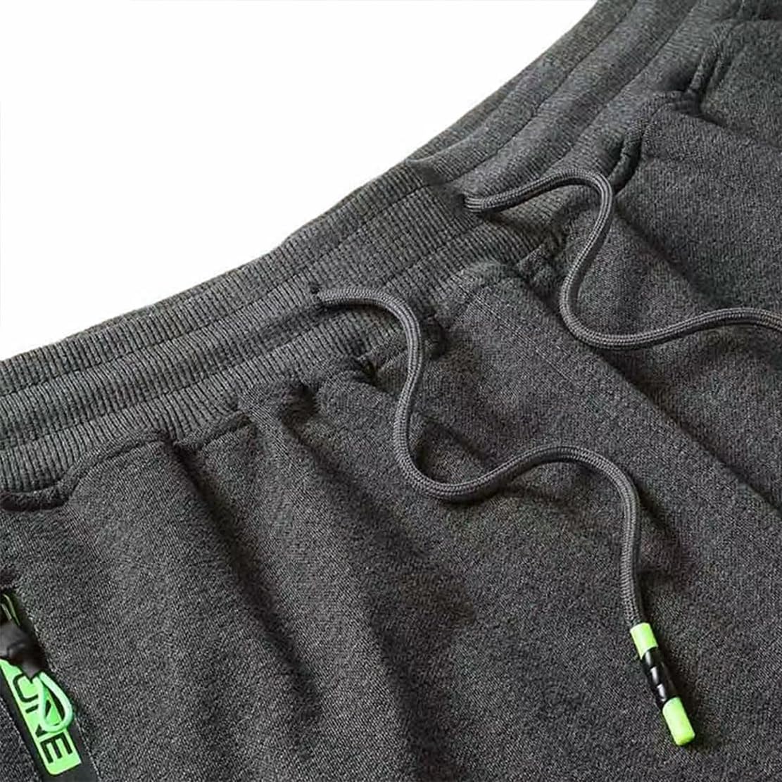 ZOXOZ — мужские спортивные шорты из хлопка, короткие шорты с карманами на молнии, дышащие и удобные, для тренажерного зала и повседневной носки