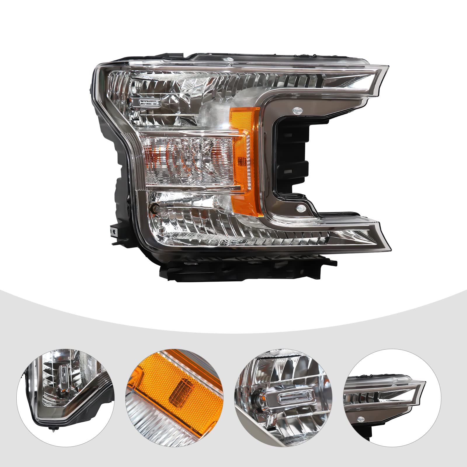 Amazon.com: MARTEXBUY Headlight Head Lamp Right Passenger Side 