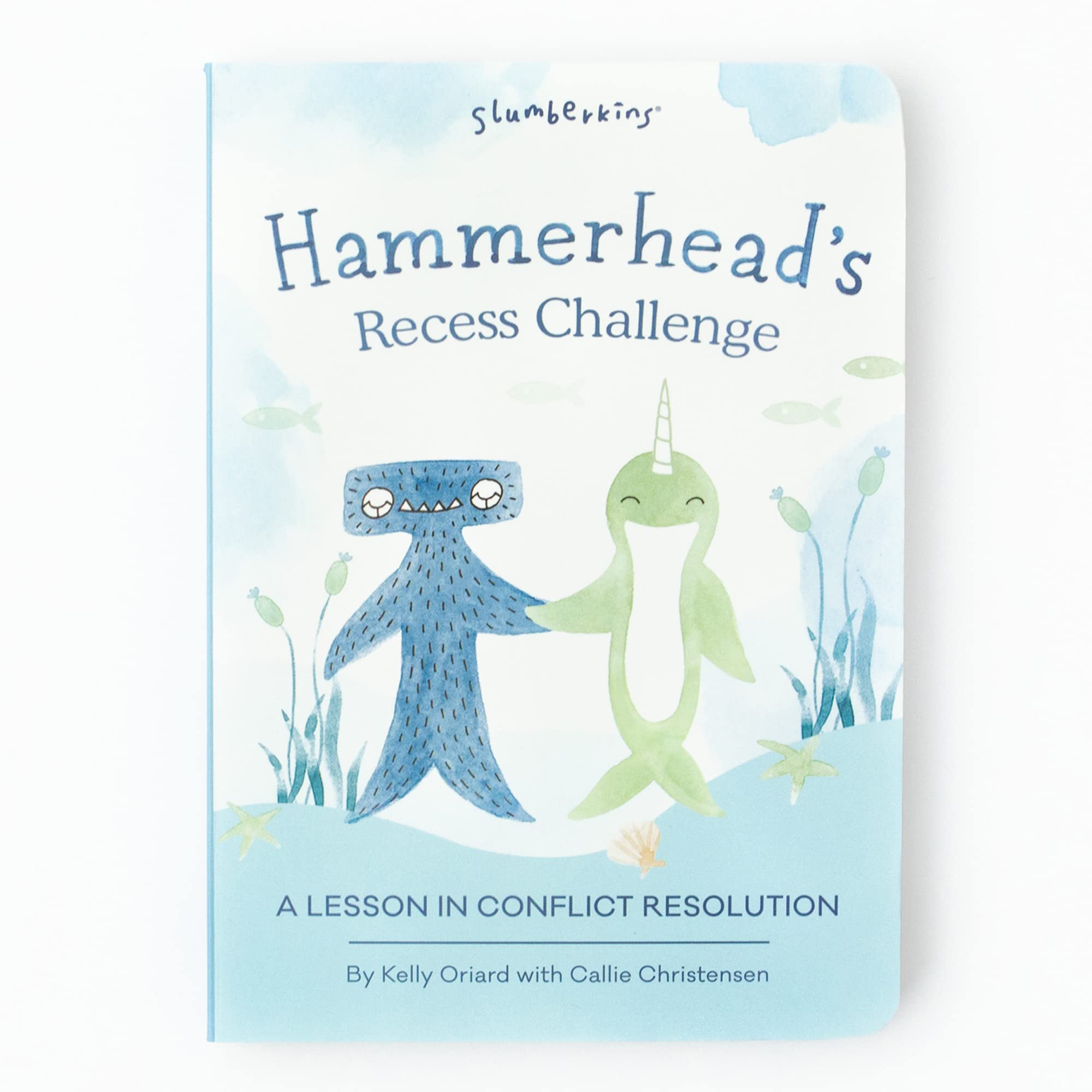 Slumberkins Hammerhead's Recess Challenge: A Lesson In Conflict Resolution | Promotes Conflict Resolution, Social Skills & Responsibility | Social Emotional Tools for Ages 0+