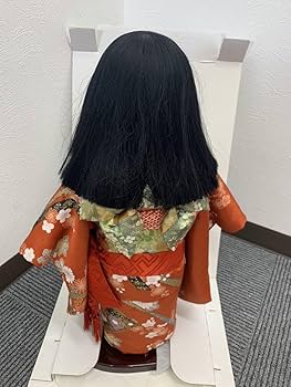 Amazon | 市松人形京都西陣織京友禅 手描金彩本仕立 吉徳大