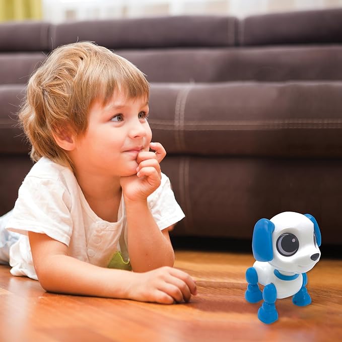 LEXiBOOK Power Puppy Robot Perro Mini con Luces Sonido miniatura 5