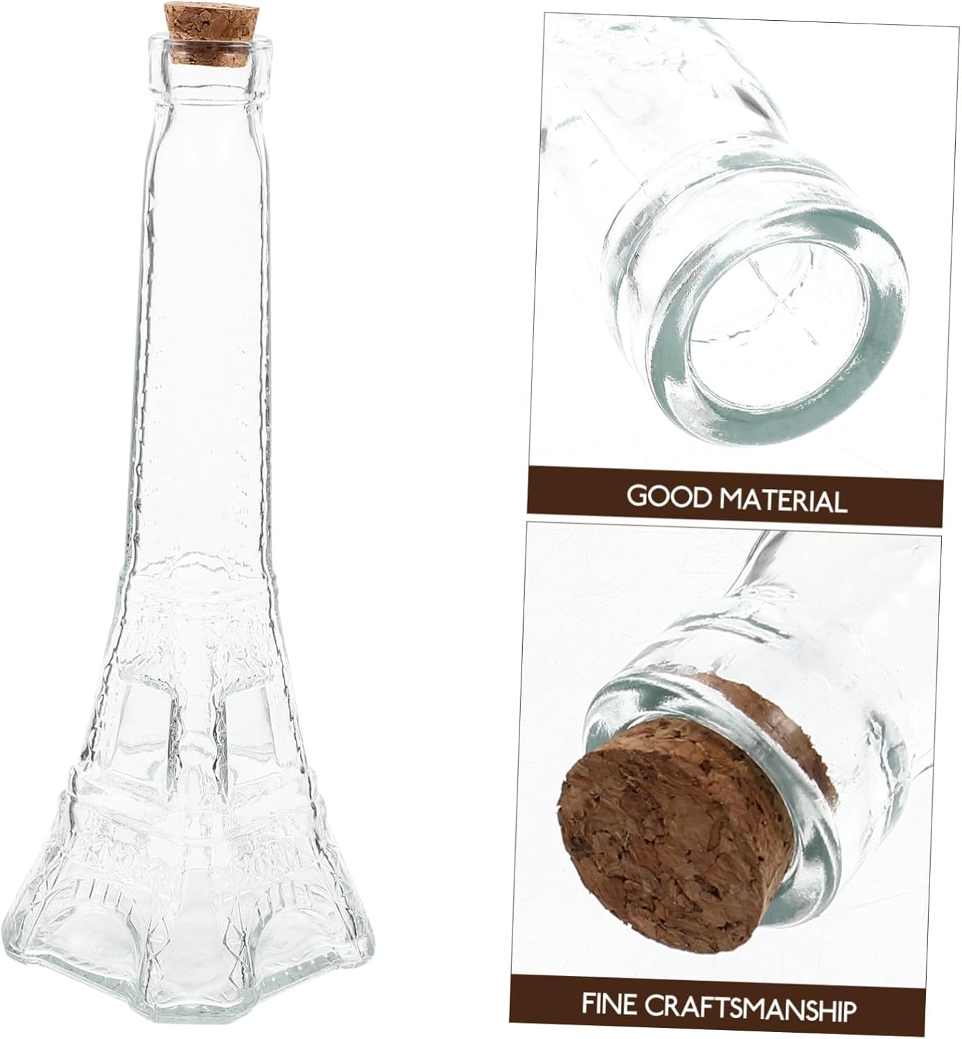 ABOOFAN Glass Bottles Cork Sand Painting Vase Storage Holder Home Decor Wishing Bottle