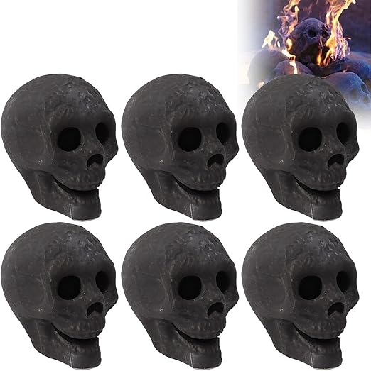 Firepit Skulls, Ceramic Fire Pit Skulls Fireproof Life