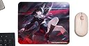 Credit Printing & Merchandise | Wuthering Waves | WuWa | XXL Mouse Pad (280 x 580 x 3 mm) / Small Mouse pad (220 x 175 x 3 mm) Gaming, Office, Personal Use | Fanmade (Chisa, S) gallery image