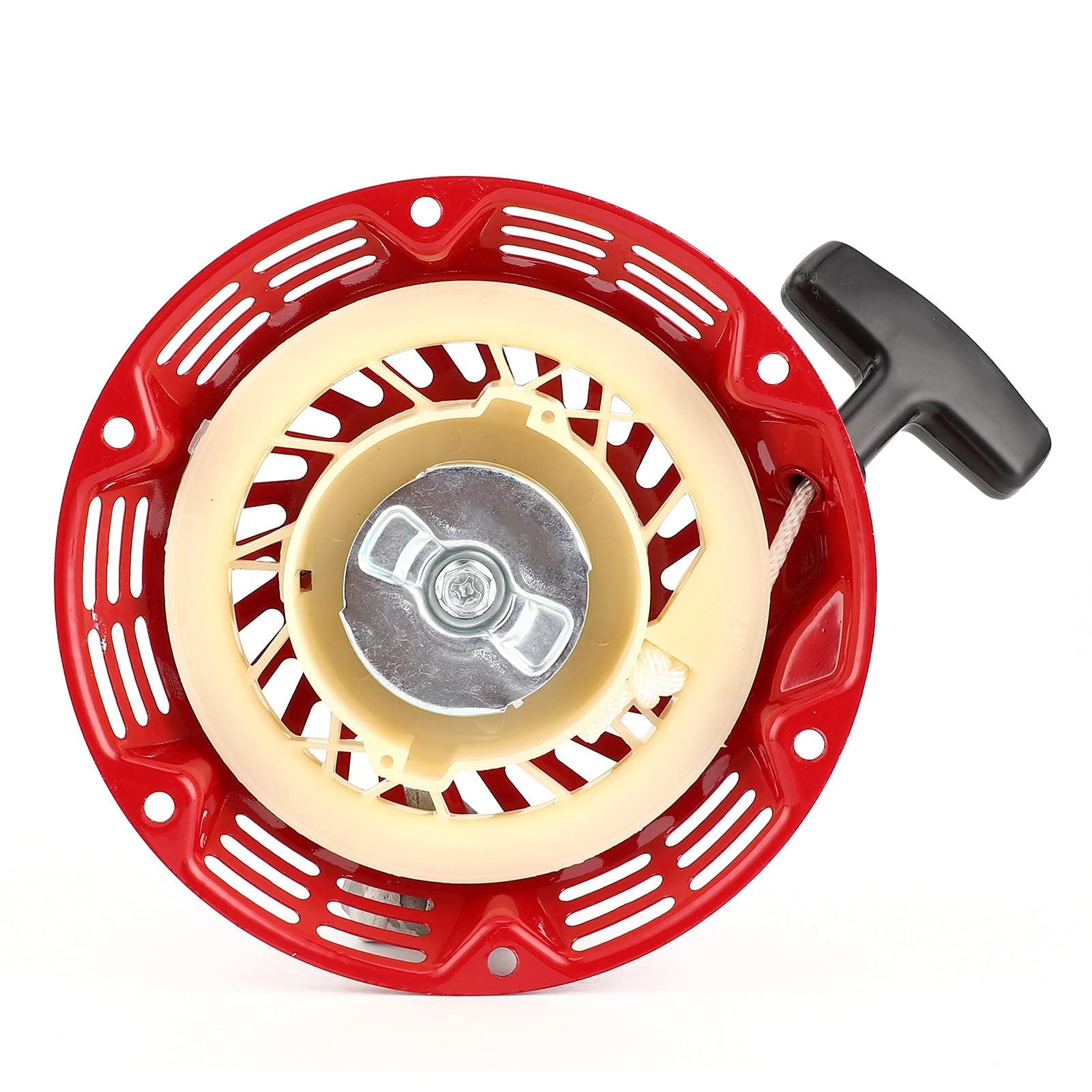168F Recoil Starter: Dual Compatibility for Horizontal & Vertical Petrol Engines - Essential 6.5HP Generator Pump Part-picture-14