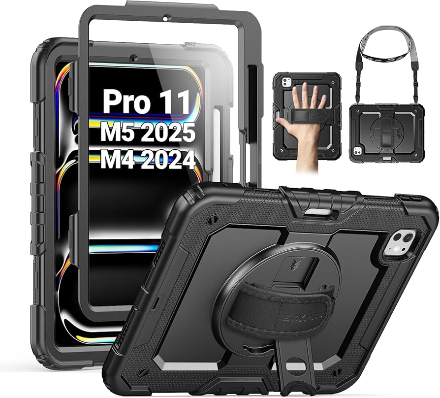 Amazon.com: SEYMAC for iPad Pro 11 Inch Case M5 2025 / M4 2024
