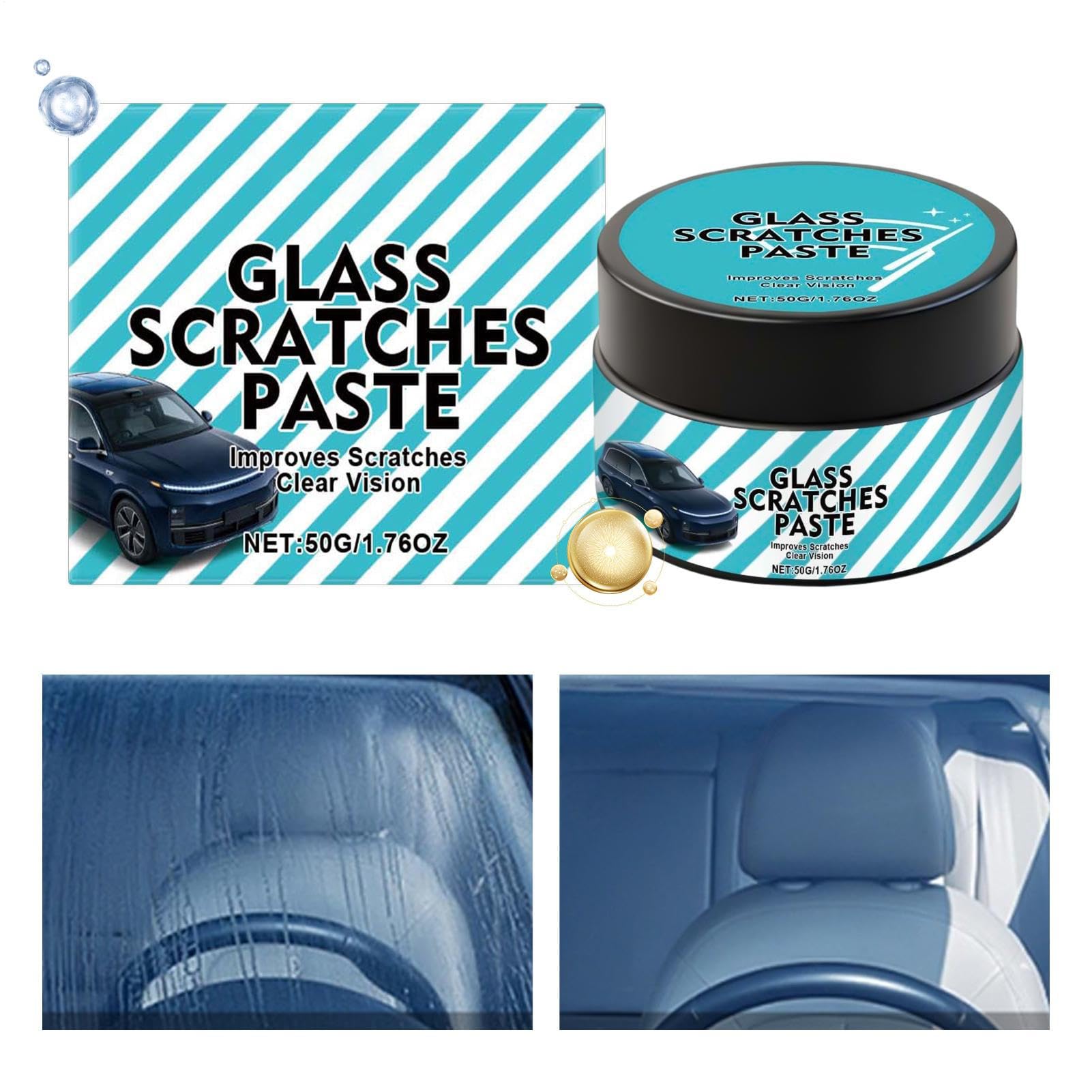 Car Scratch Remover,50g Swirls Polishing Eraser Paste | Car Window Scratch Remover - for Automotive Detailing Maintenance Exterior Vehicle Finish Care Light Oxidation Water Spots