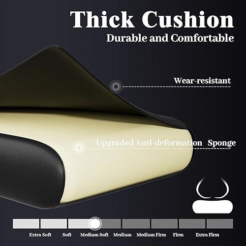 Miniatura 9 de Silla de Juego, Sillas de Juego con Luces RGB LED de Estilo Carrera para Adultos y Niños, Silla Gamer con Masaje Lumbar, Silla de Computadora