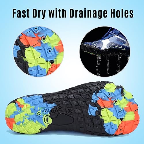Miniatura 3 de CIOR Zapatos acuáticos para niños y niñas tenis deportivos acuáticos ligeros deportivos de secado rápido bebéniño pequeñoniño grande