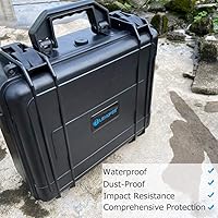 Vista 5 de Lekufee Carrying Case Compatible with New DJI Air 2S Drone or DJI Mavic Air 2 Drone Quadcopter and More Mavic Air 2 Accessories(Not Include Drones