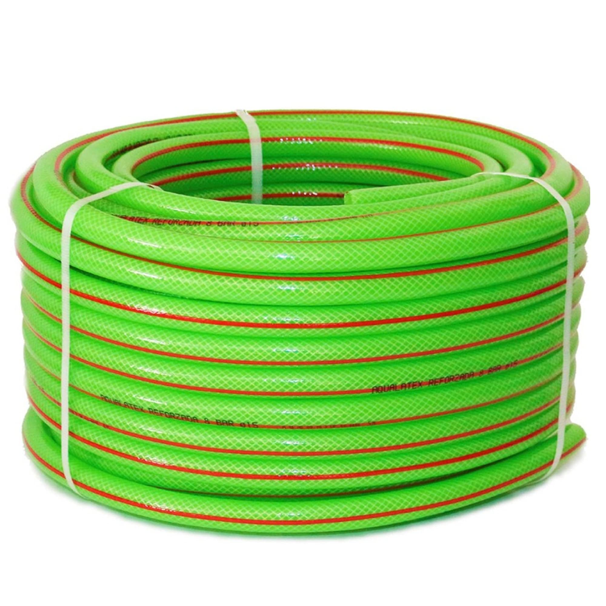 BONERVA Aqualatex Reforzada Verde 25 mm diámetro interior x 50 MT