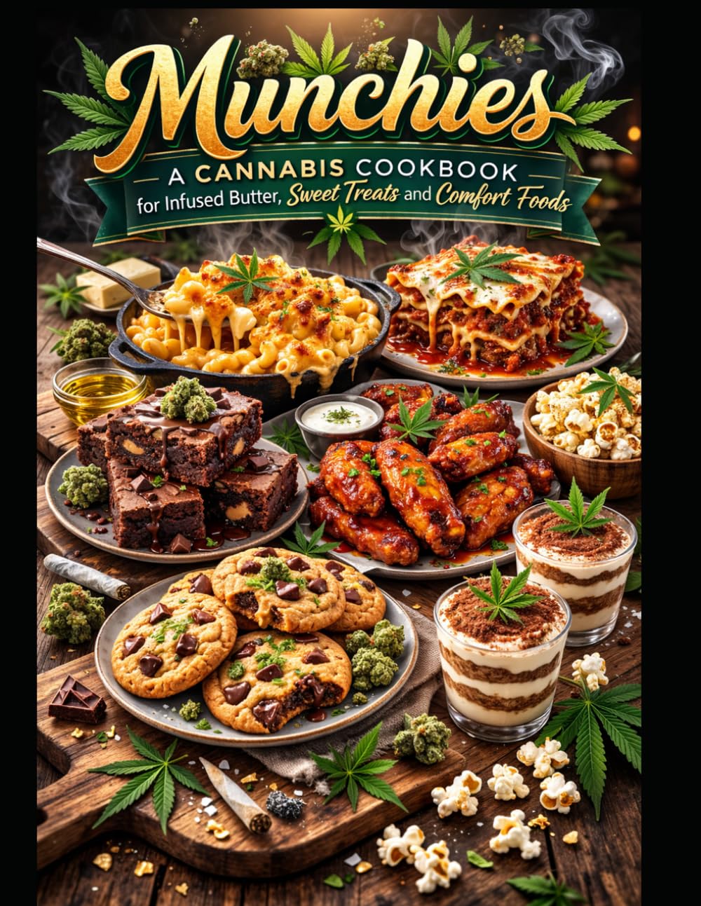 Munchies: A Cannabis Cookbook for infused butter, sweet treats and comfort food