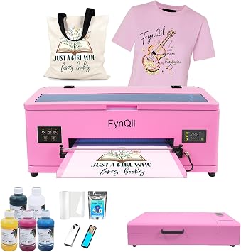 A3 DTF Printer and Oven R1390 Bundle, A3 13" DTF Transfer Printing Machine for DIY Print T-Shirts Apparel with White Ink Systems & Auto Cleaning Includes Oven Consumables Software,Fastest-Delivery