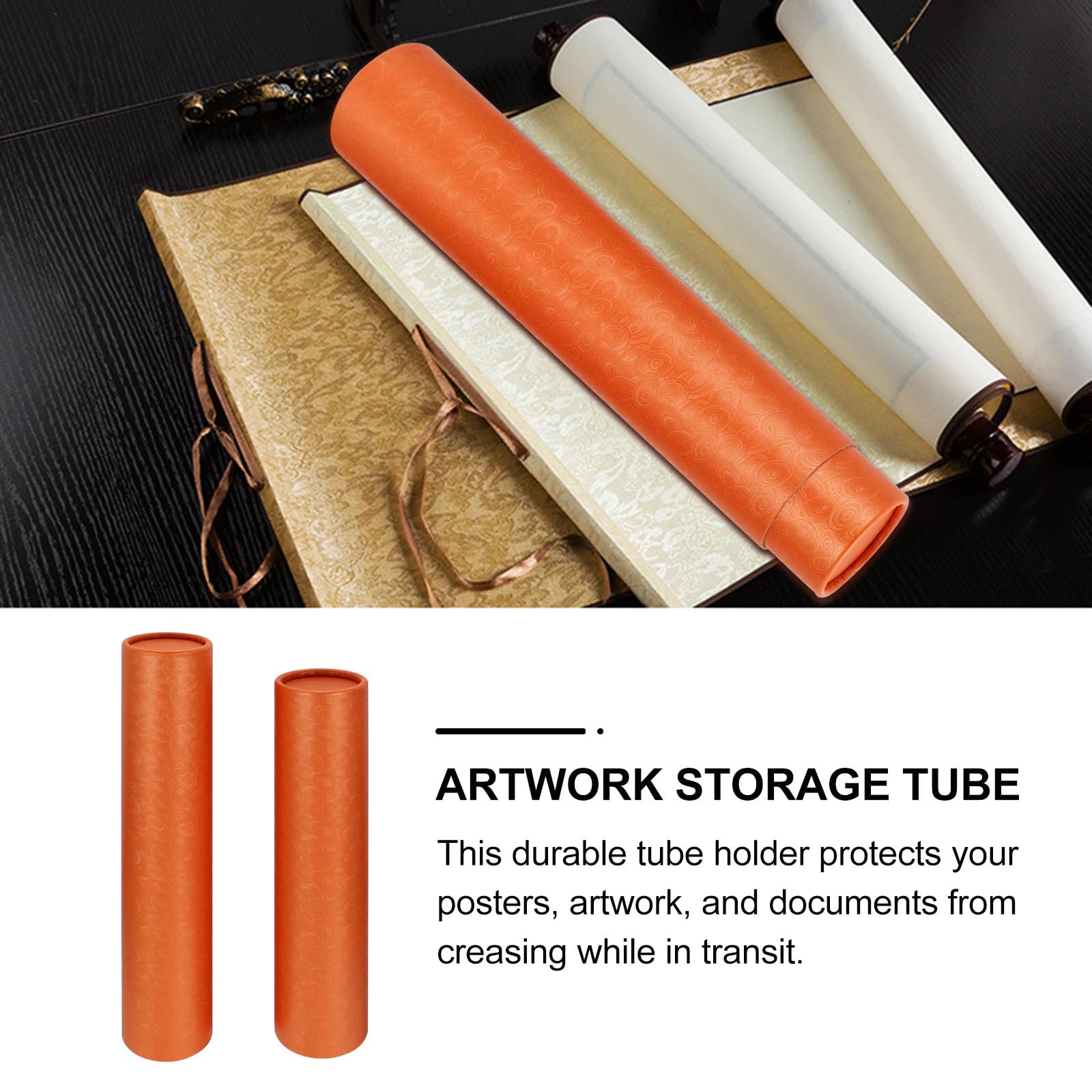 Tube Télescopique CIYODO Pour Affiches, Plans, Dessins – Extensible, Résistant Eau Et Lumière, Bandoulière Réglable