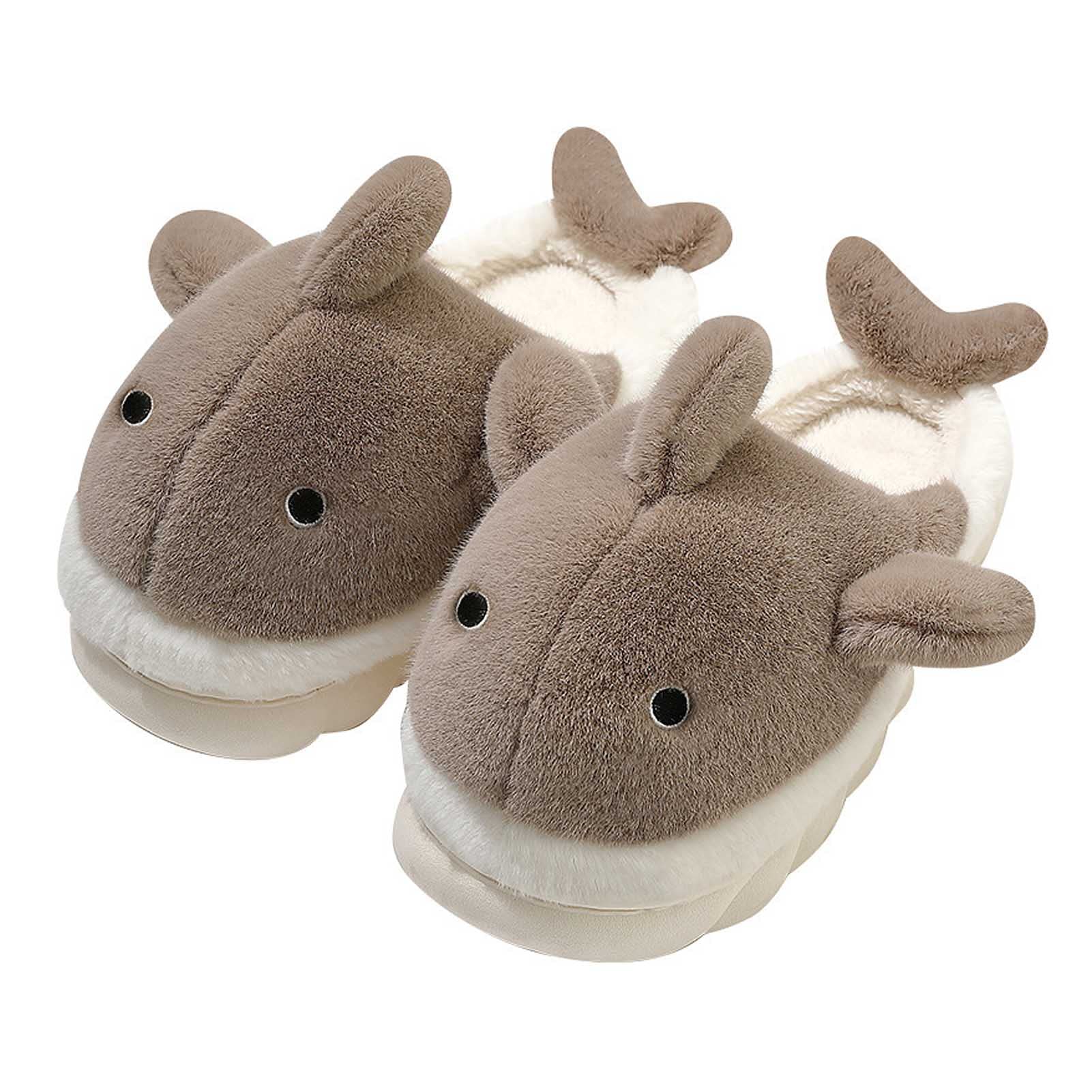 Chaussons de maison pour femmes douillets et confortables en daim