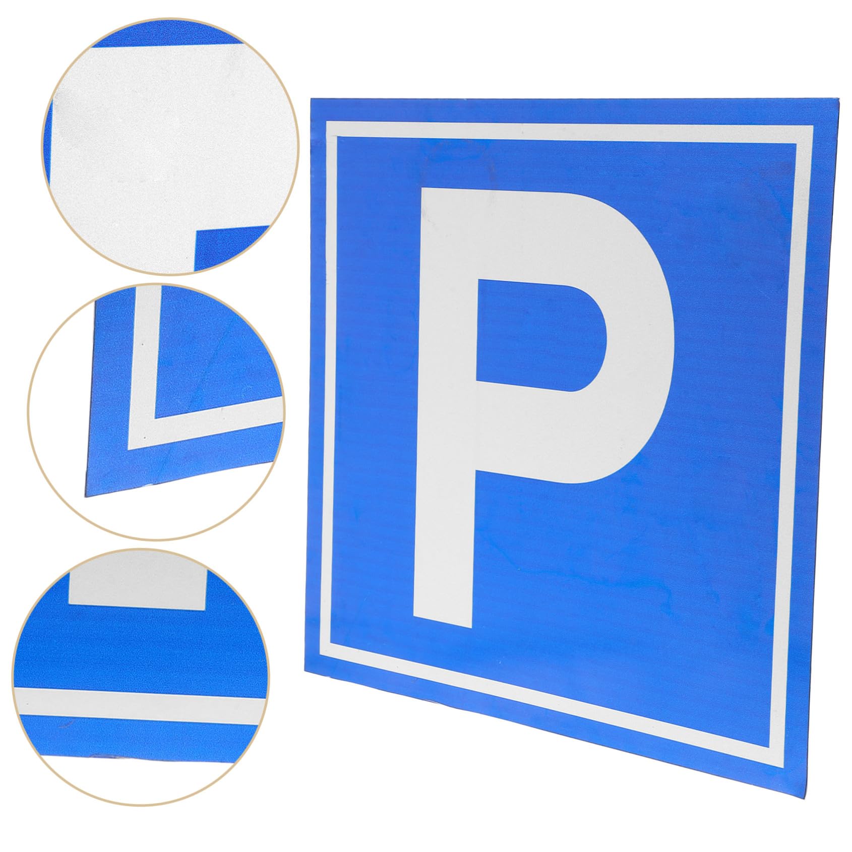 Cartello di Sicurezza Parcheggio P Simbolo in Lega di Alluminio Blu | Segnale Visibile, Resistenza All’usura, Installazione Rapida, Adatto a Vari Luoghi Segnaletica Chiara