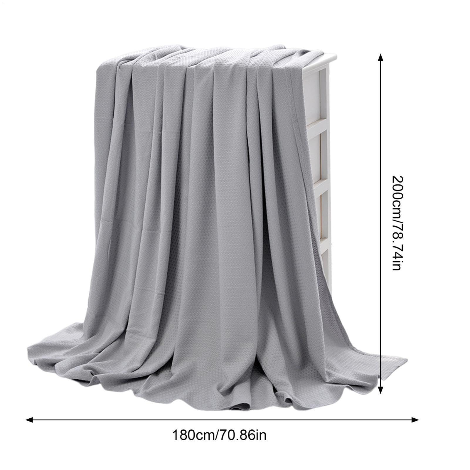 Generisch Coperta rinfrescante da viaggio, coperta rinfrescante per climatizzatore, in fibra di bambù, leggera e sottile, traspirante, delicata sulla pelle