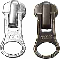 【断捨離】バンダナスライダー　7個 YKK メタルファスナー 7号スライダー CA メッキ色選択可[メタル