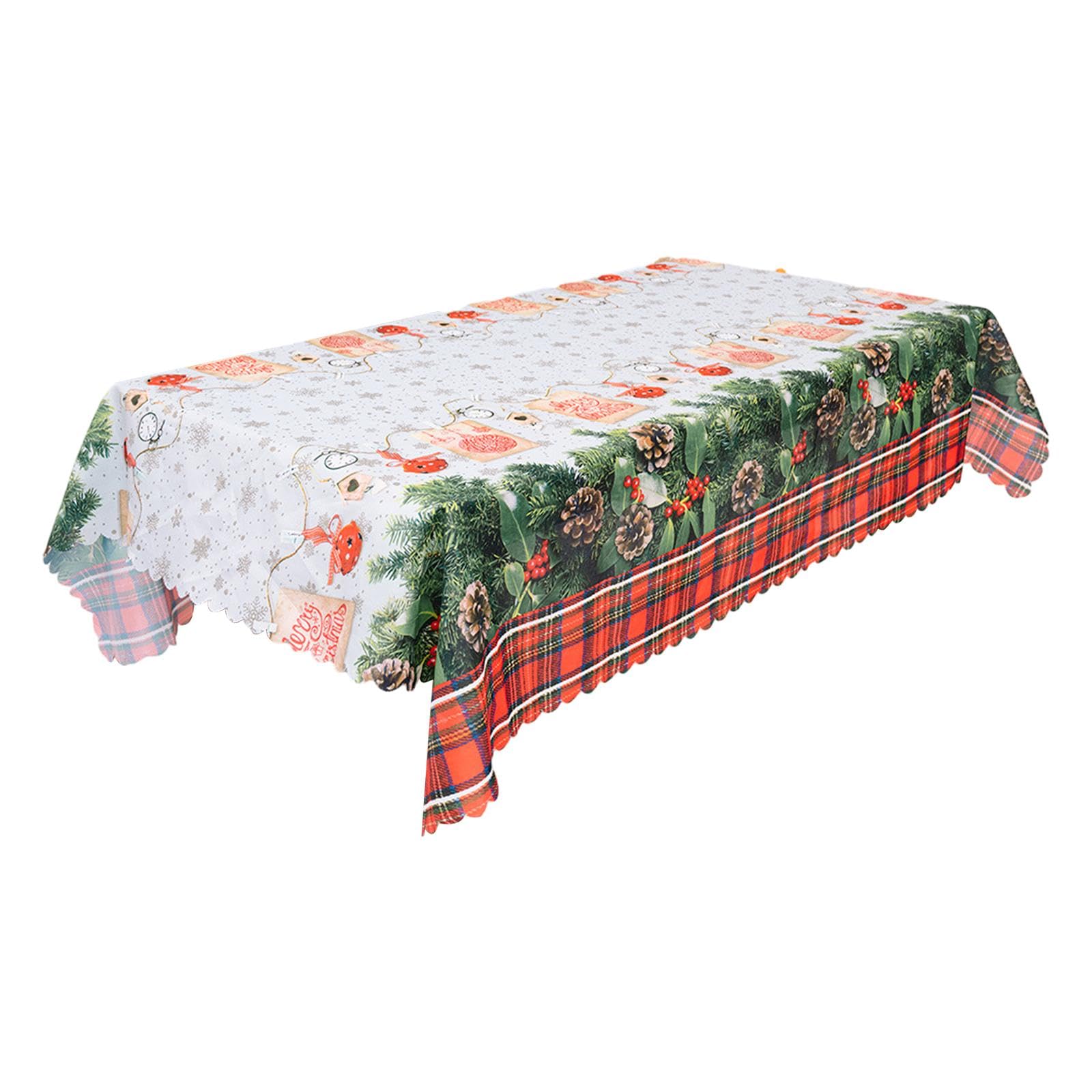 BNF® Tablecloth for Rectangle Tables Fabric Tablecloth Protector Style BTablecloths Linens Textiles Kitchen Dining Bar Home-image-36