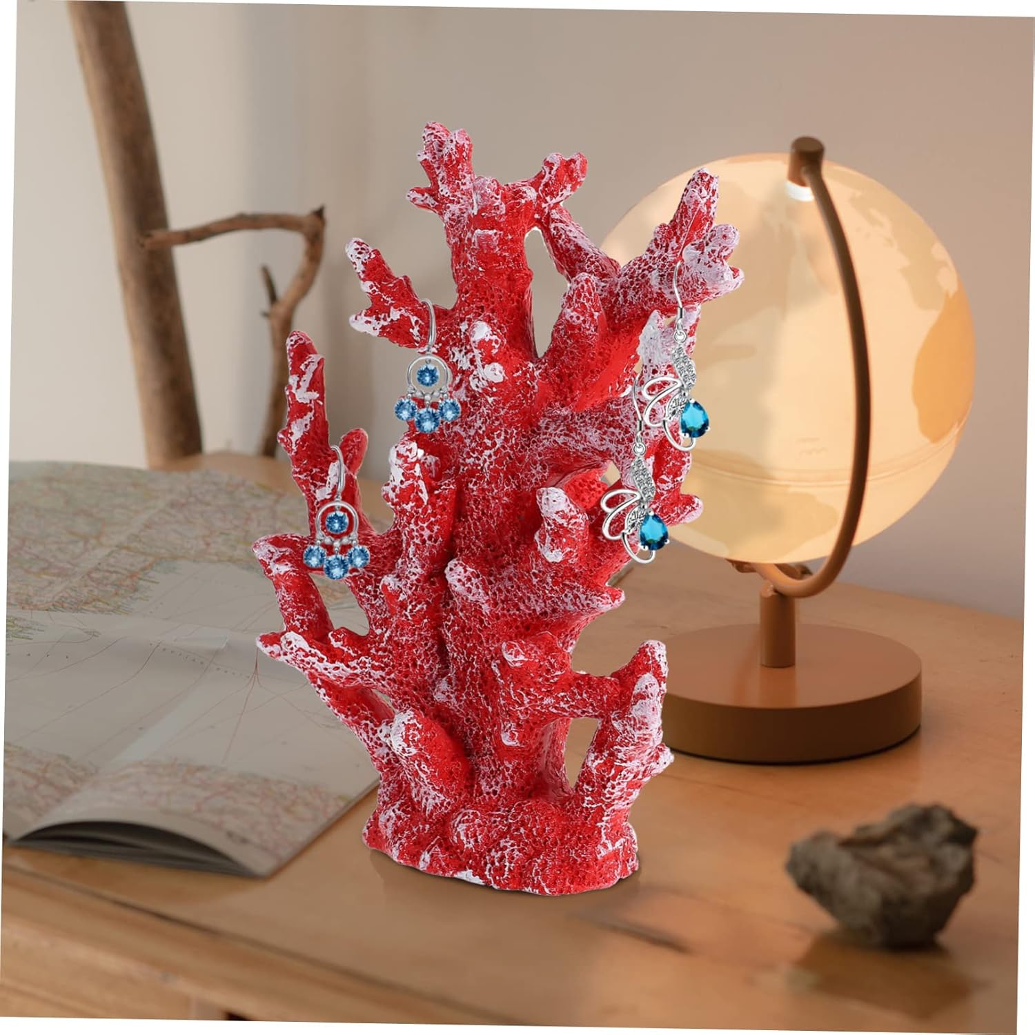balacoo Resin for Fish Tank Coral Decor Compact Light Ocean Decor for Aquarium
