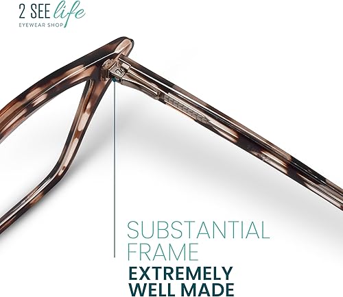 Miniatura 7 de Anteojos de lectura con diseño de ojo de gato para mujer con aspecto elegante y alta visión, lectores sólidos y resistentes para mujeres, cómodos