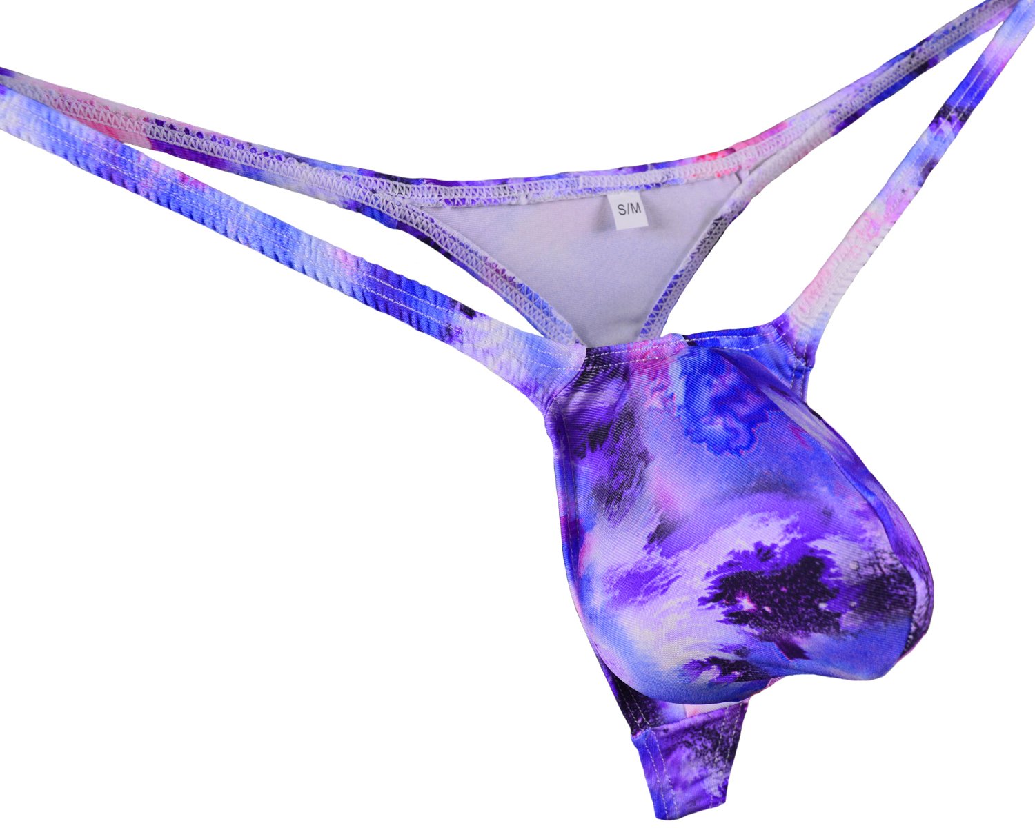 JJPOUCHMens String Thong Bulge Pouch T-Back Bikini JJP1005